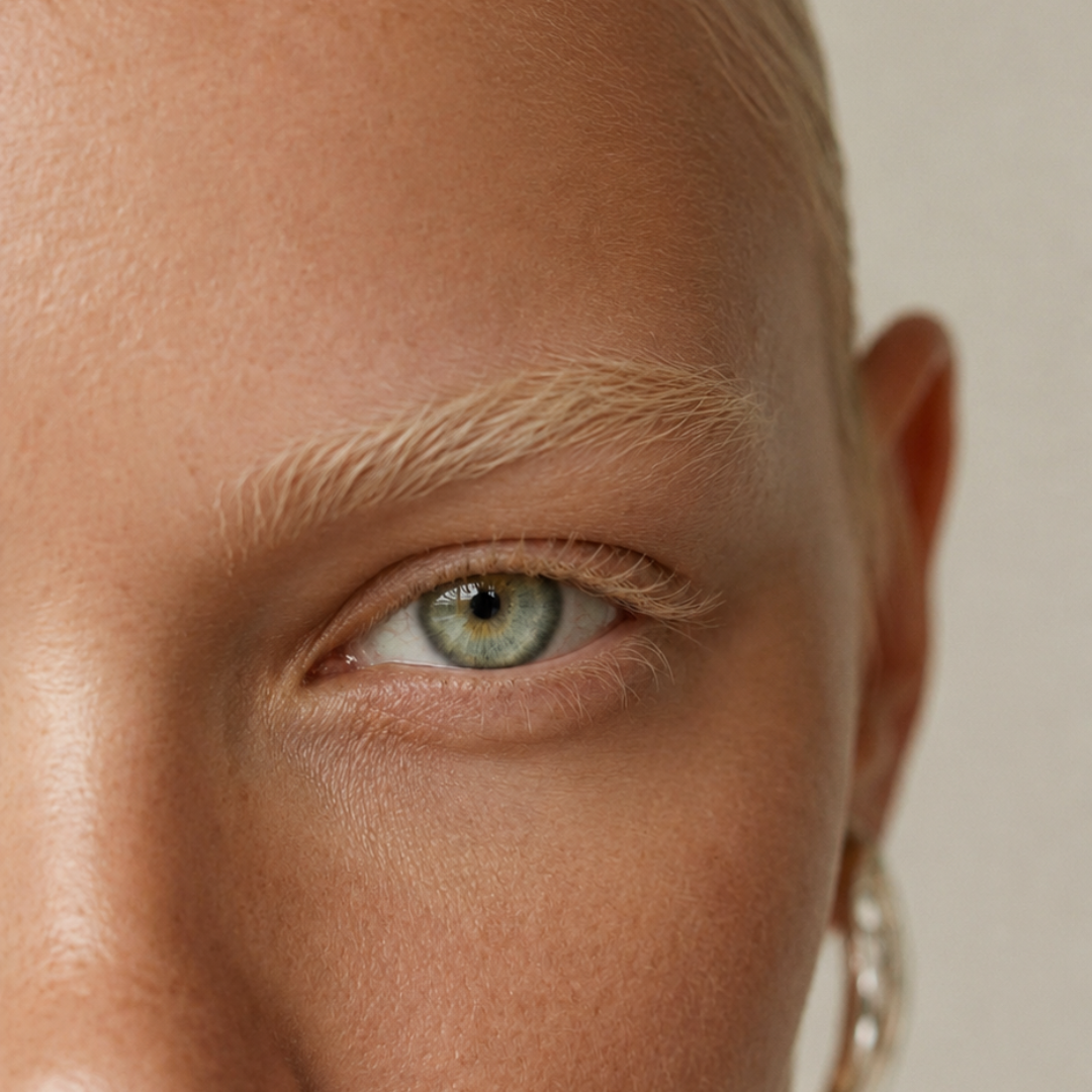 Close-up of an eye wearing IRISÉ colored contacts
